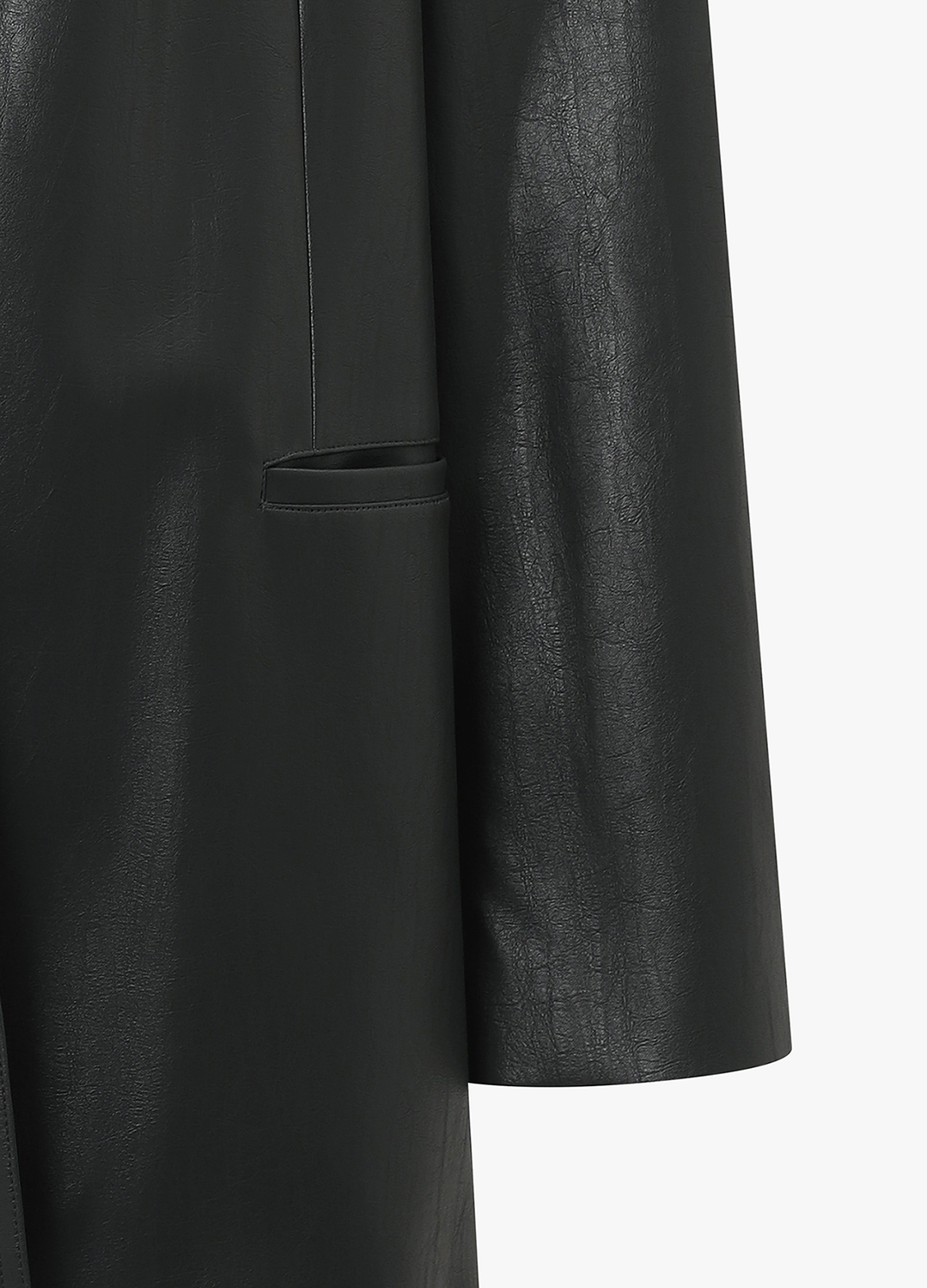[EXCLUSIVE] 테일러드 페이크 레더자켓_DARK GREY_13
