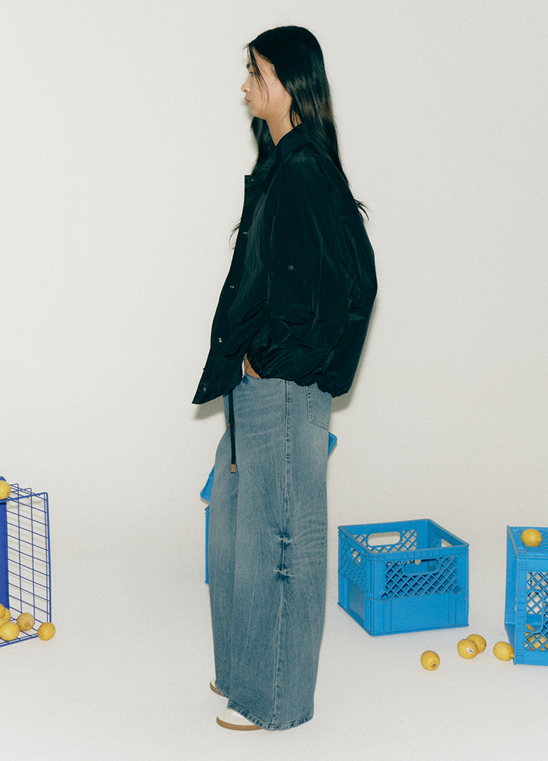 [EXCLUSIVE] 스탠카라 블루종 점퍼 자켓_BLACK_6