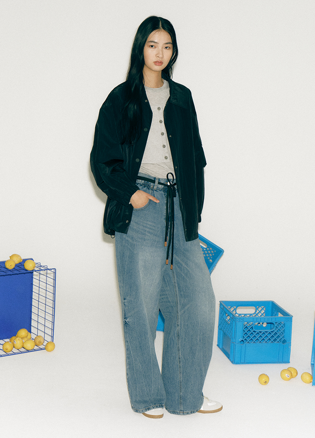 [EXCLUSIVE] 스탠카라 블루종 점퍼 자켓_BLACK_7
