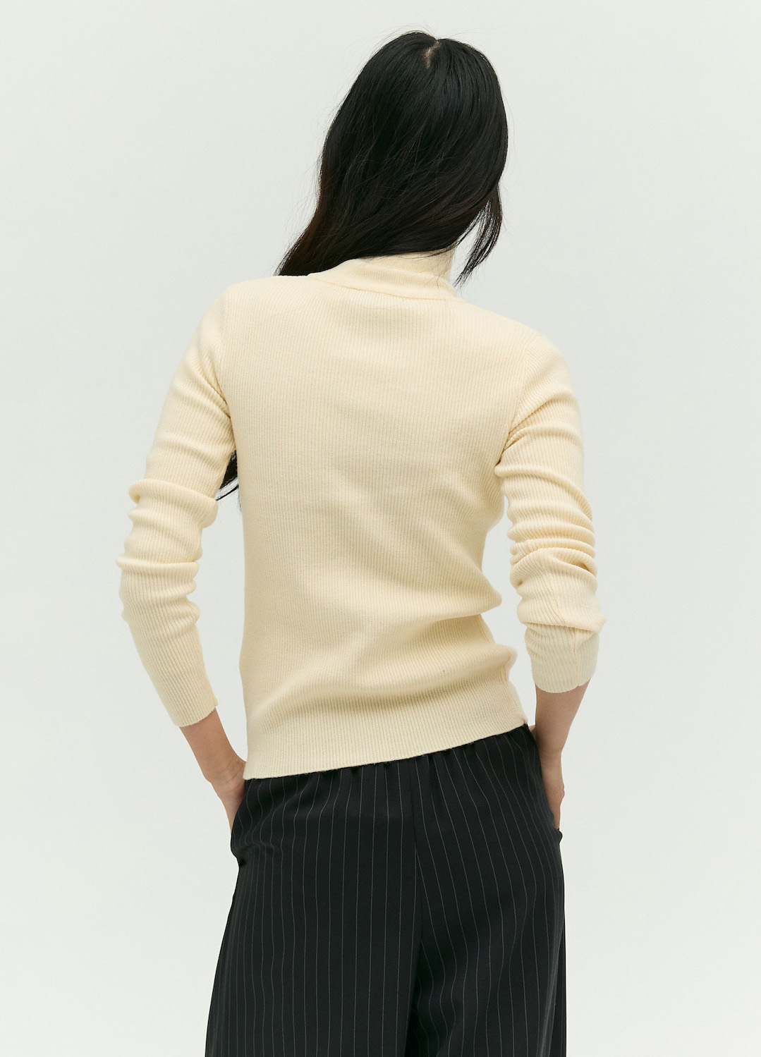 하이넥 울 골지 풀오버_CREAM_5