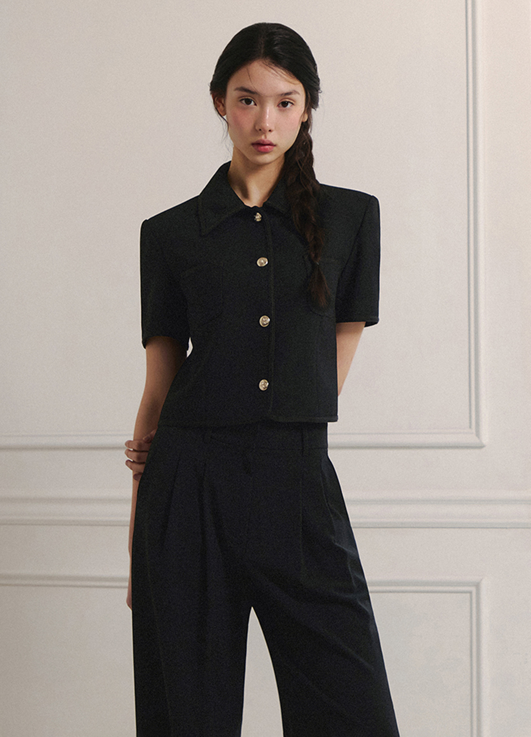 [Exclusive]스탠카라 크롭자켓_BLACK_6