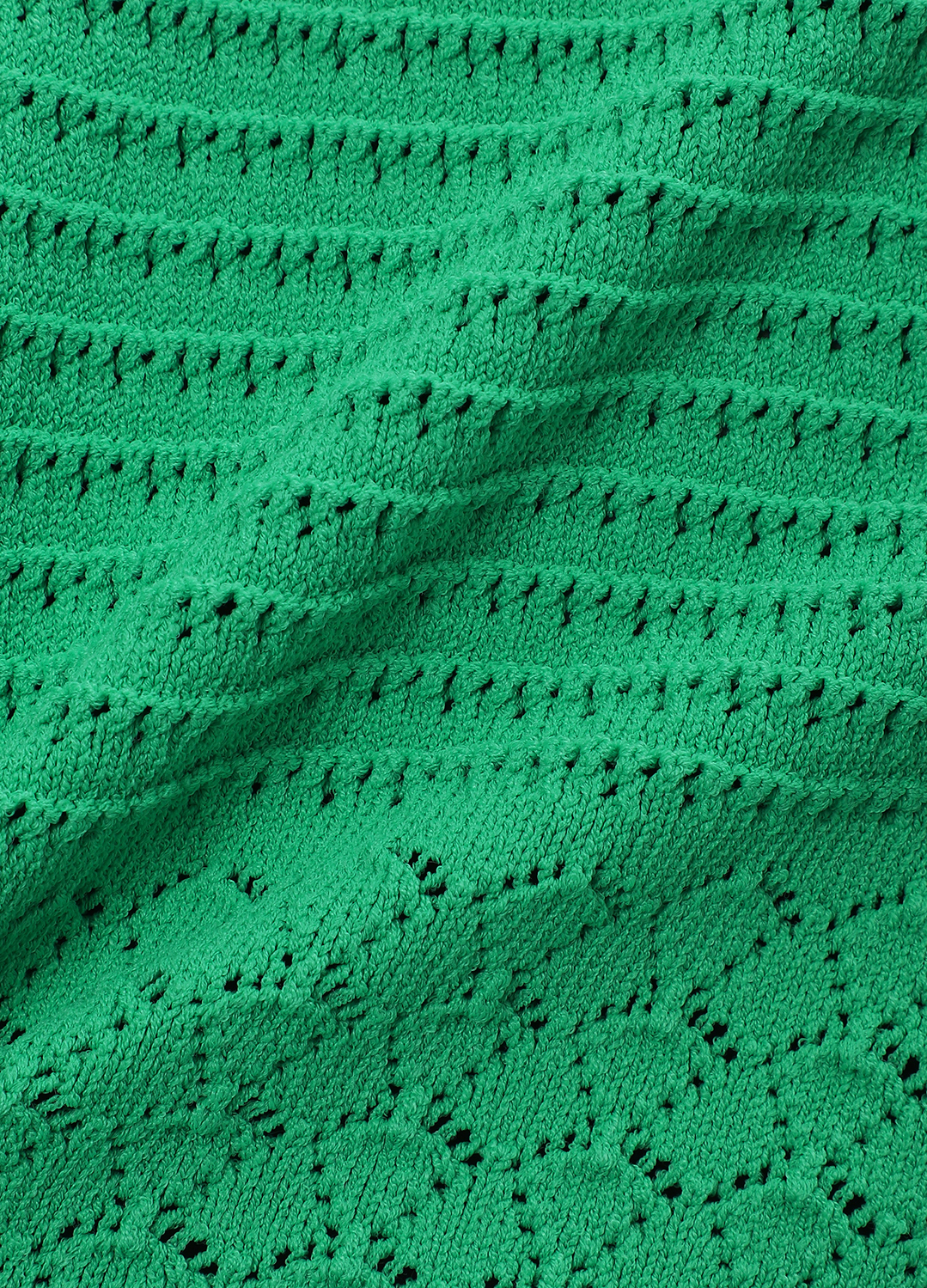 스카시 플레어 니트 스커트_GREEN_7