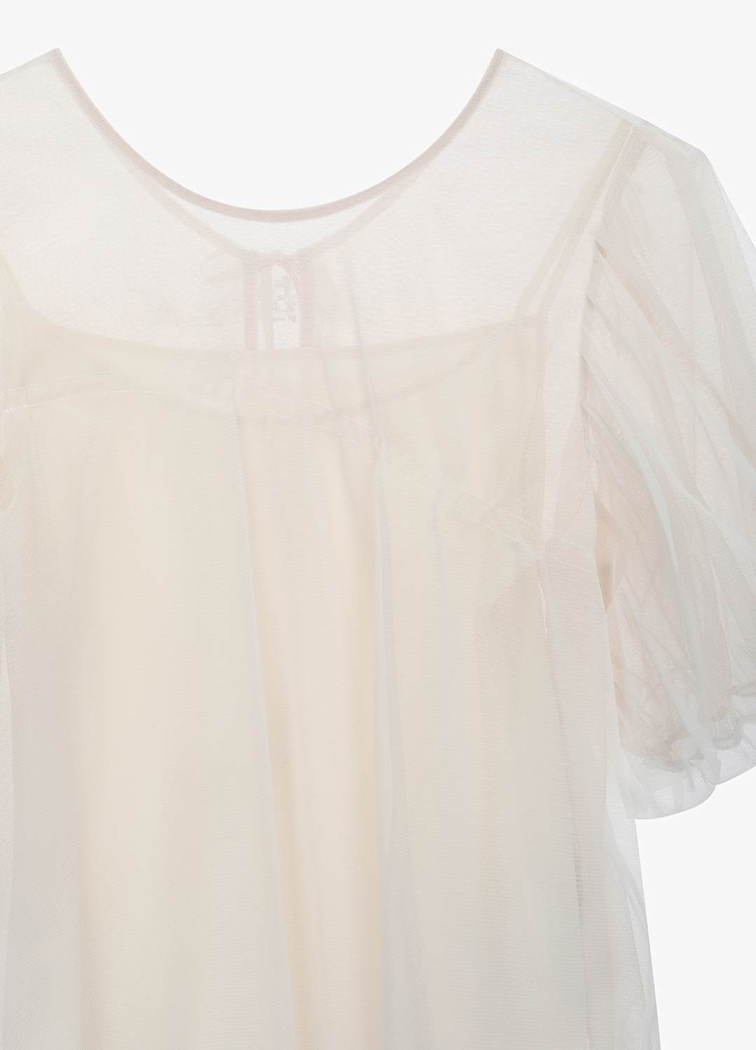 [시즌오프]메쉬 레이어링 블라우스_LIGHT BEIGE_8