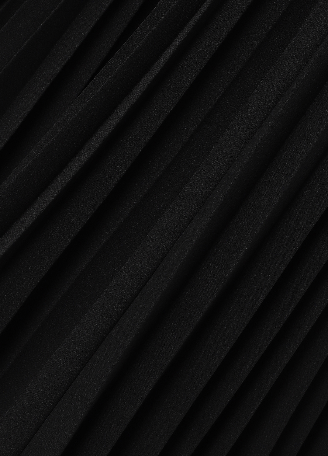 플리츠 롱 스커트_BLACK_13