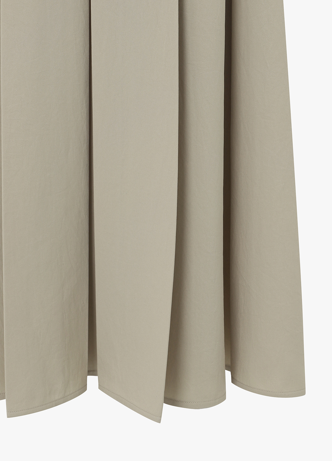 A라인 플레어 스커트_KHAKI BEIGE_13