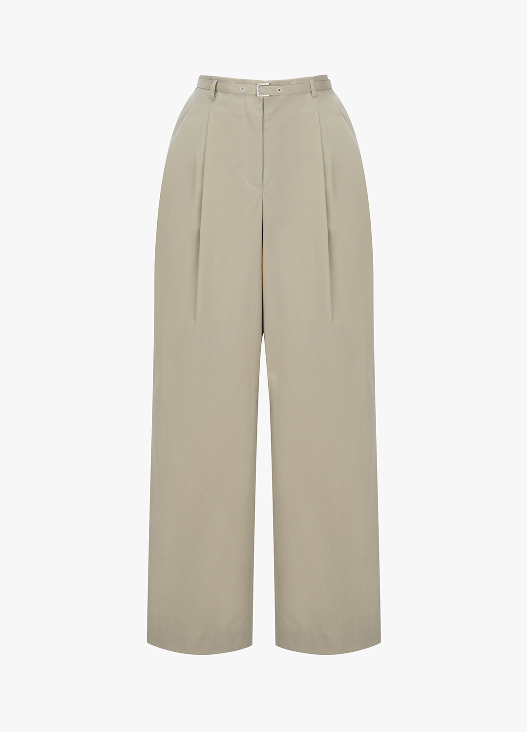 [Exclusive]하이웨이스트 캐주얼 팬츠_LIGHT KHAKI_7