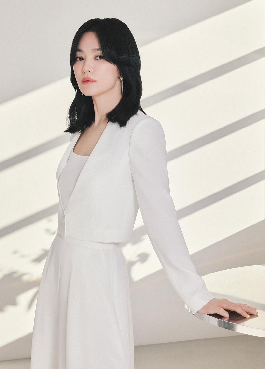 오비 스티치 디테일 팬츠_WHITE_2