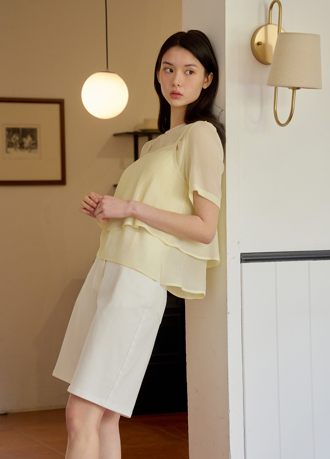 뷔스티에 블라우스_LIGHT YELLOW_6