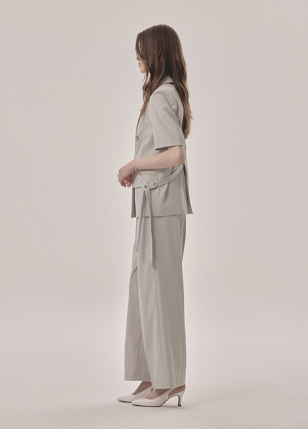 테일러드 벨티드 자켓_LIGHT GREY_5
