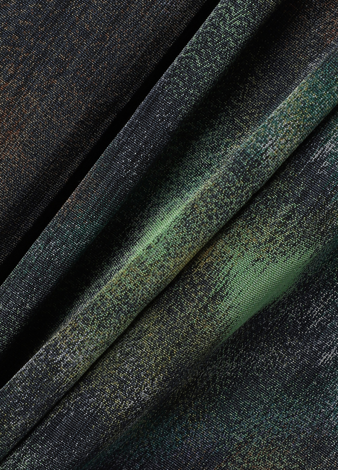 체크 패턴  A라인 스커트_DARK GREEN_10