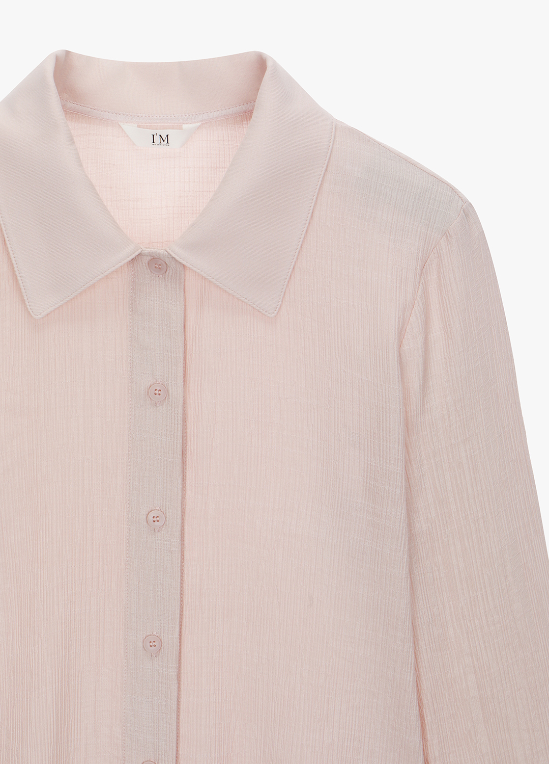 [Exclusive]스트레치 링클 셔츠_LIGHT PINK_7
