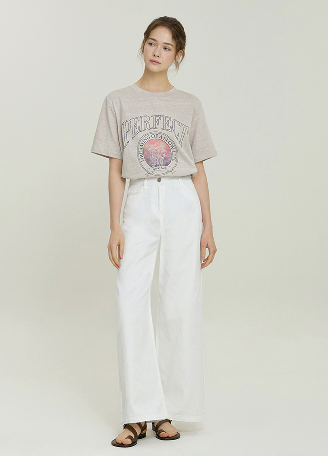 [Exclusive]와이드 데님 팬츠_WHITE_2