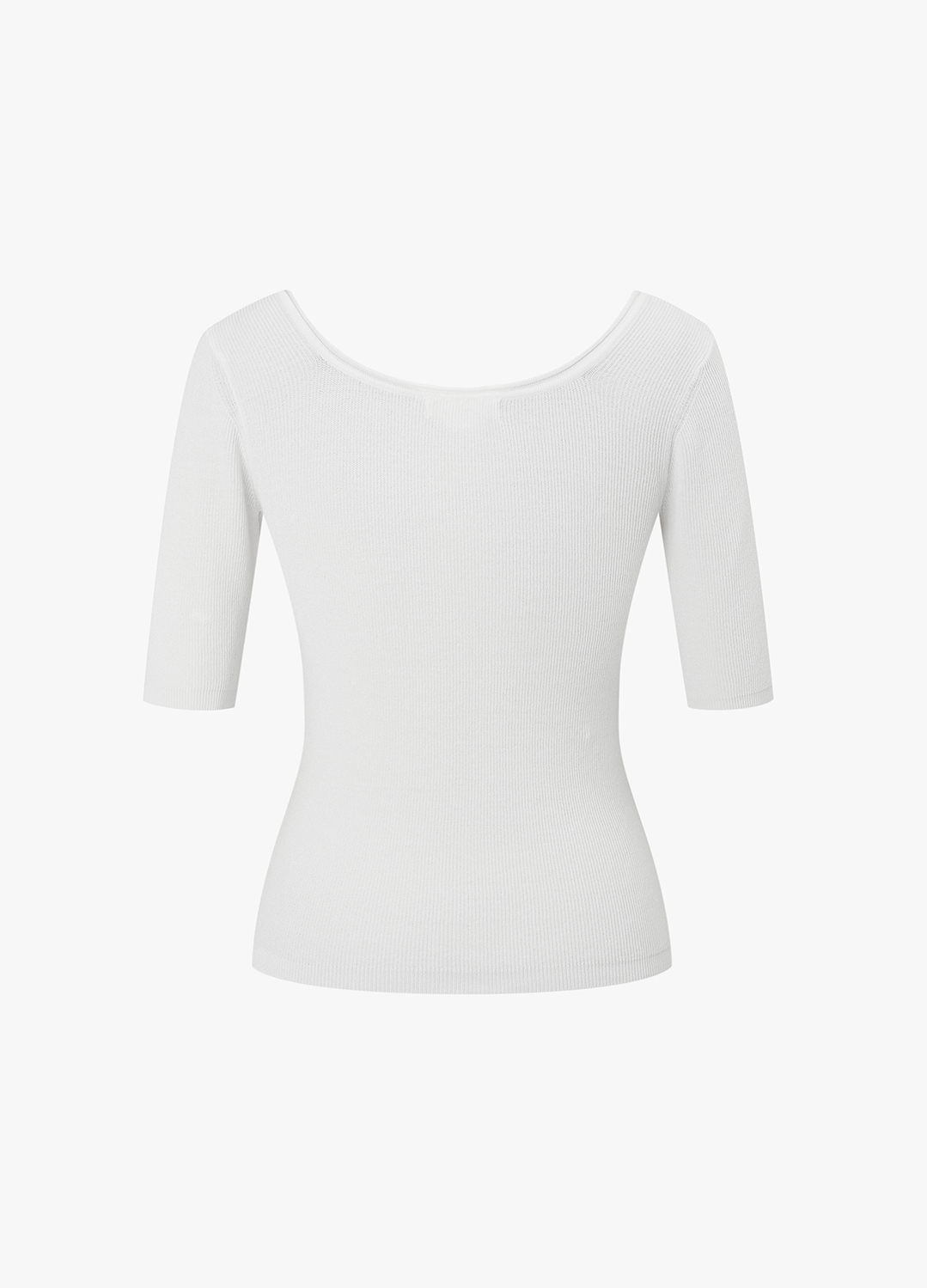 스쿱넥 니트 탑_WHITE_6