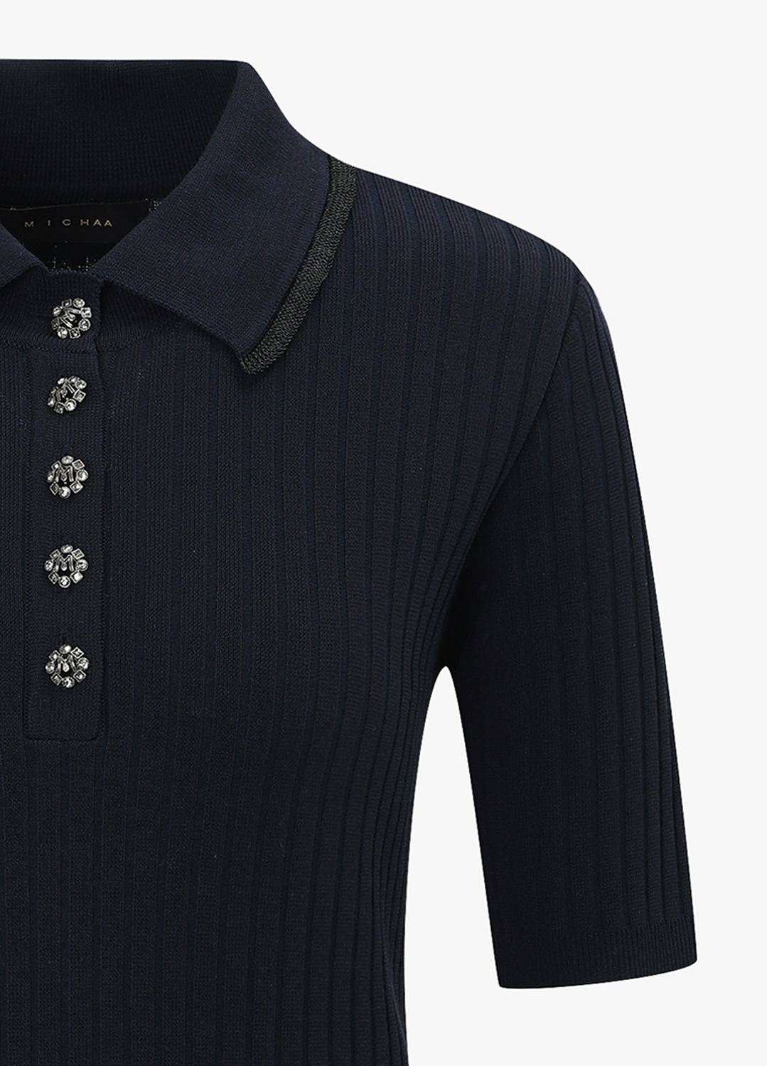 카라 니트 탑_DARK NAVY_10
