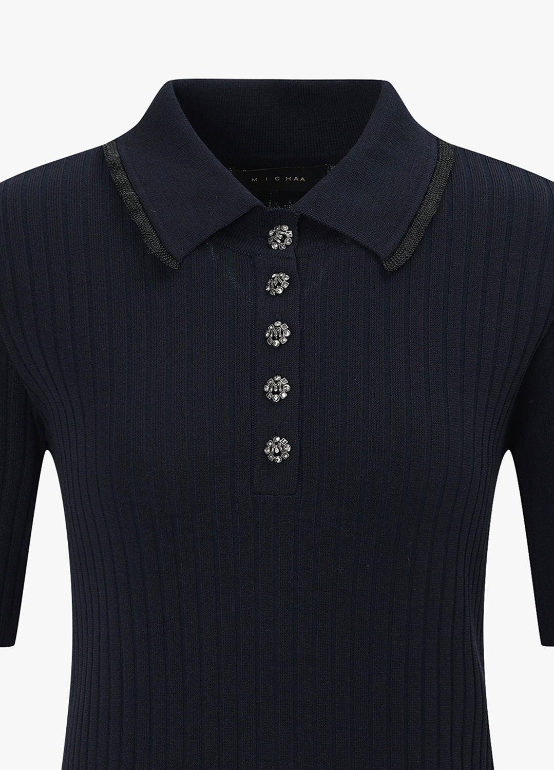 카라 니트 탑_DARK NAVY_9