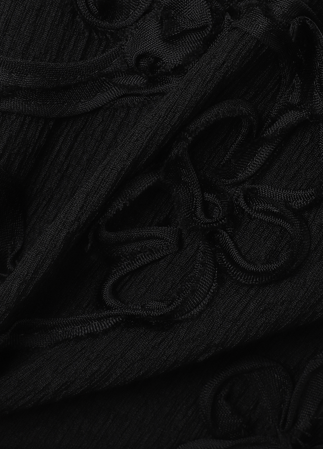 레이스 텍스쳐 블라우스_BLACK_12