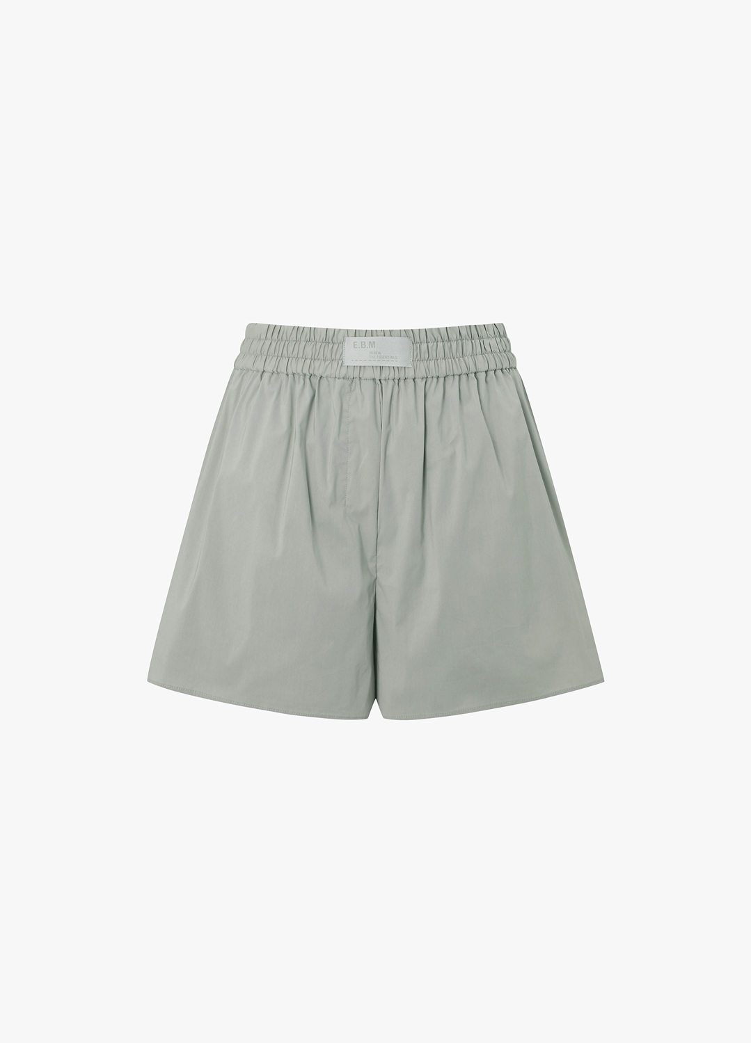 포켓 디테일 밴딩 숏 팬츠_LIGHT GREY_10
