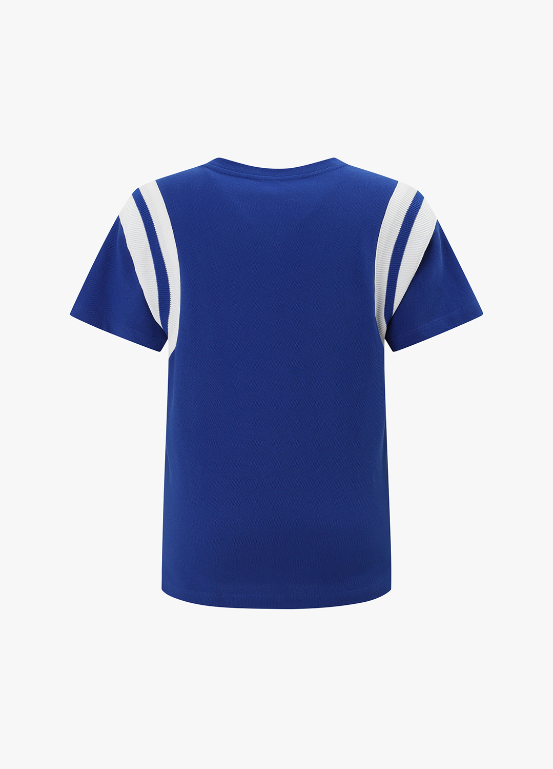 캐주얼 로고패턴 티셔츠_ROYAL BLUE_2