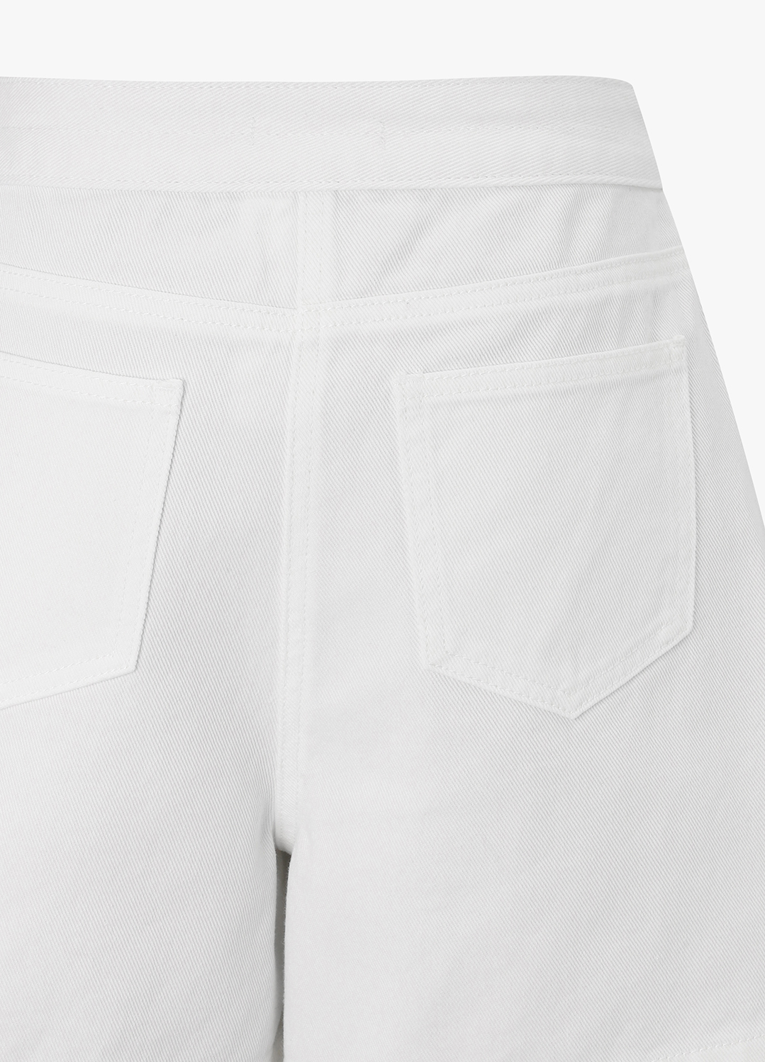 버튼 포인트 데님 숏팬츠_WHITE_10