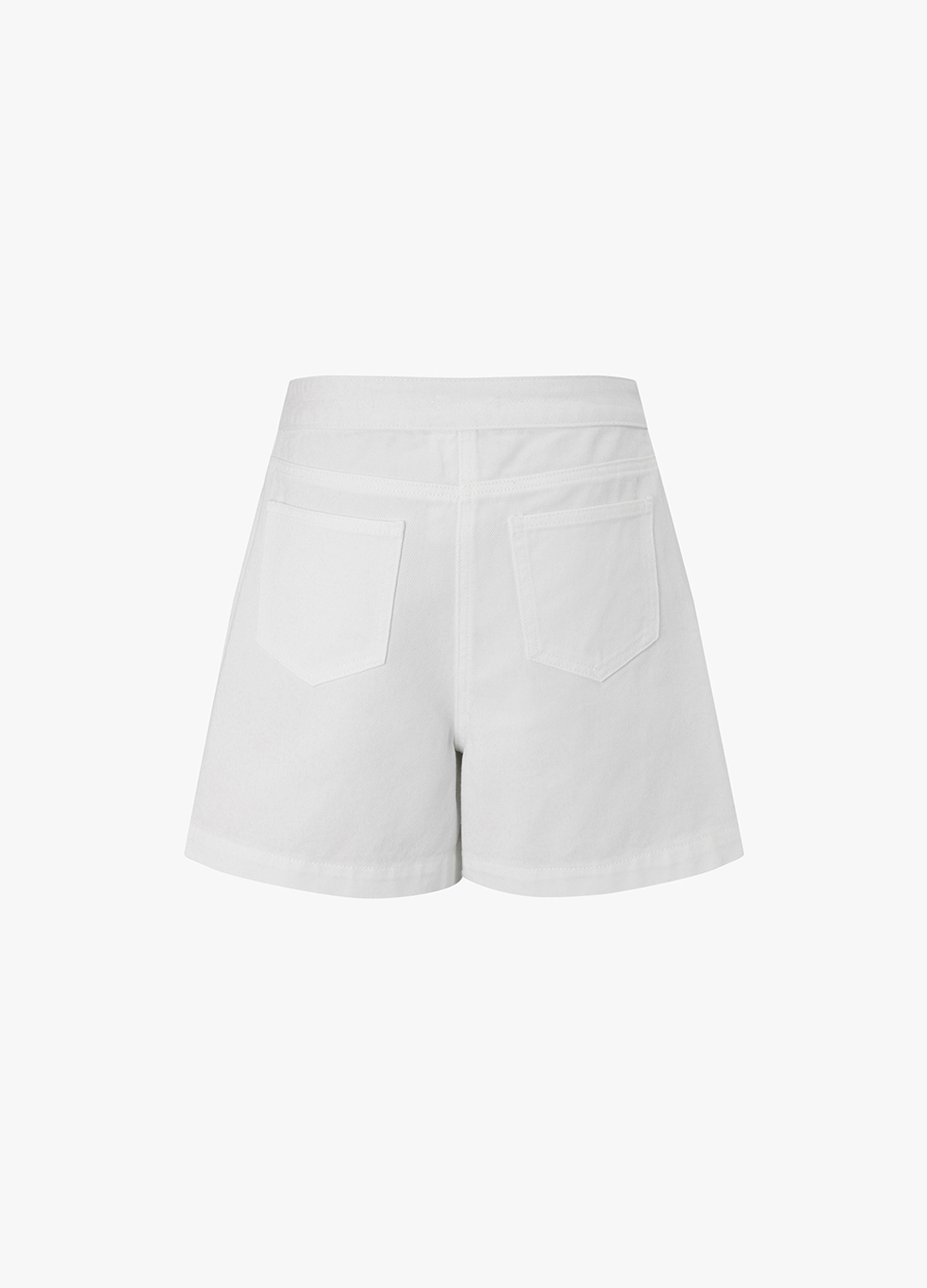 버튼 포인트 데님 숏팬츠_WHITE_6