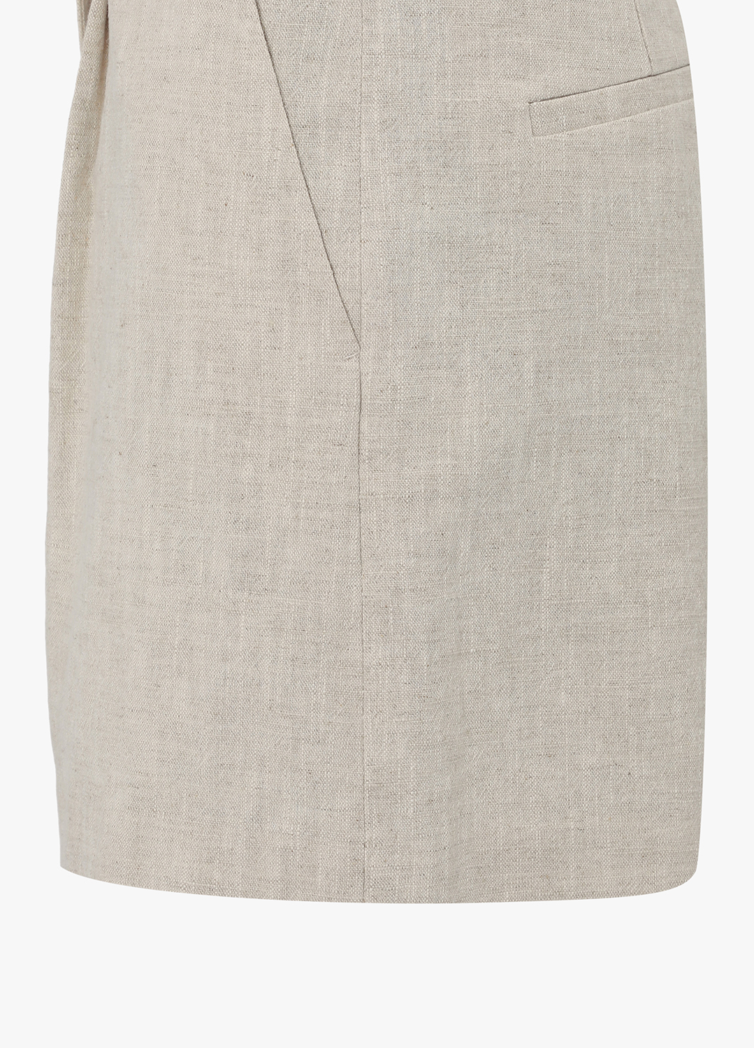 [Exclusive]린넨 셋업 숏팬츠_LIGHT BEIGE_8