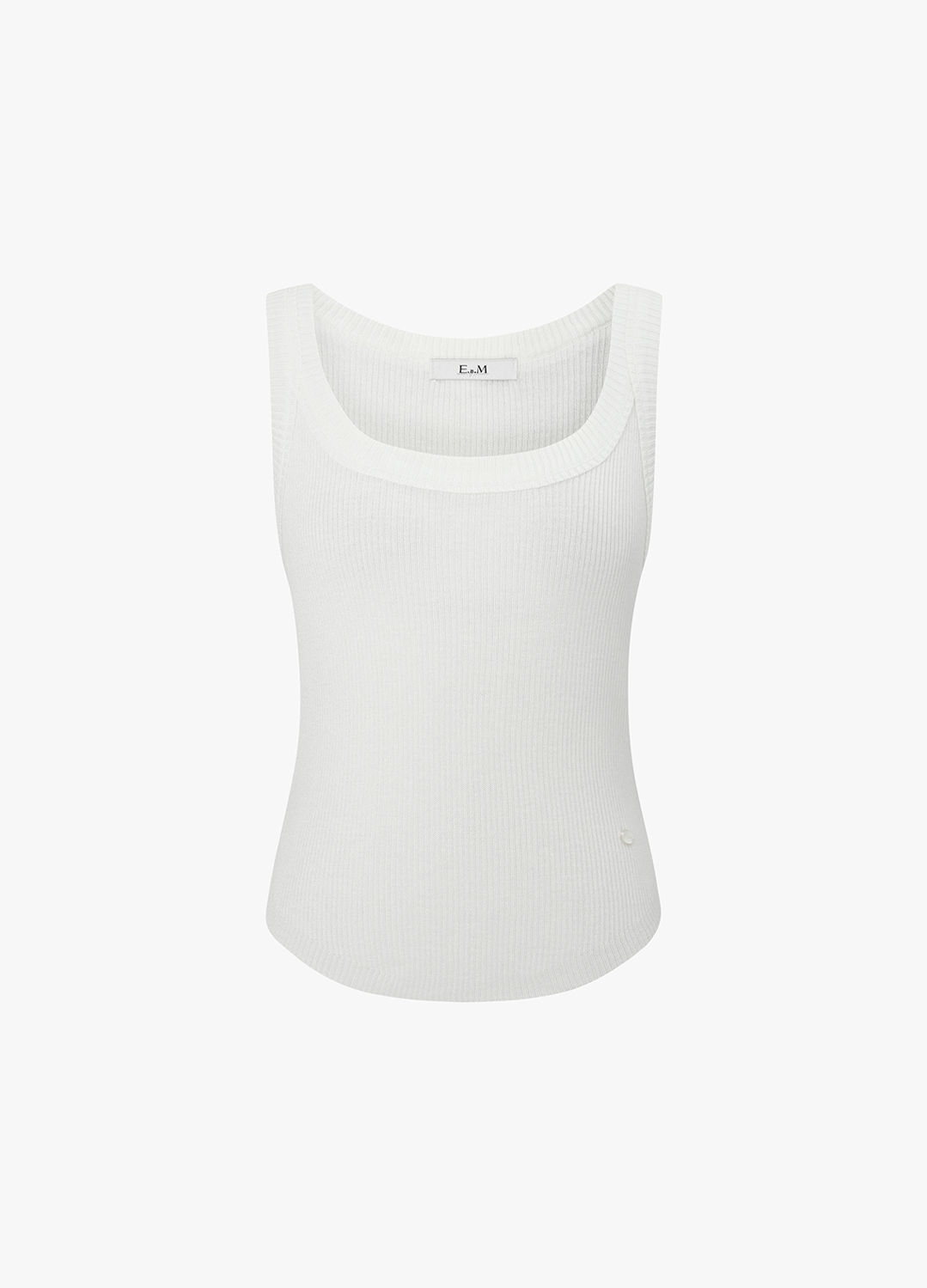 슬리브리스 니트 탑_WHITE_8