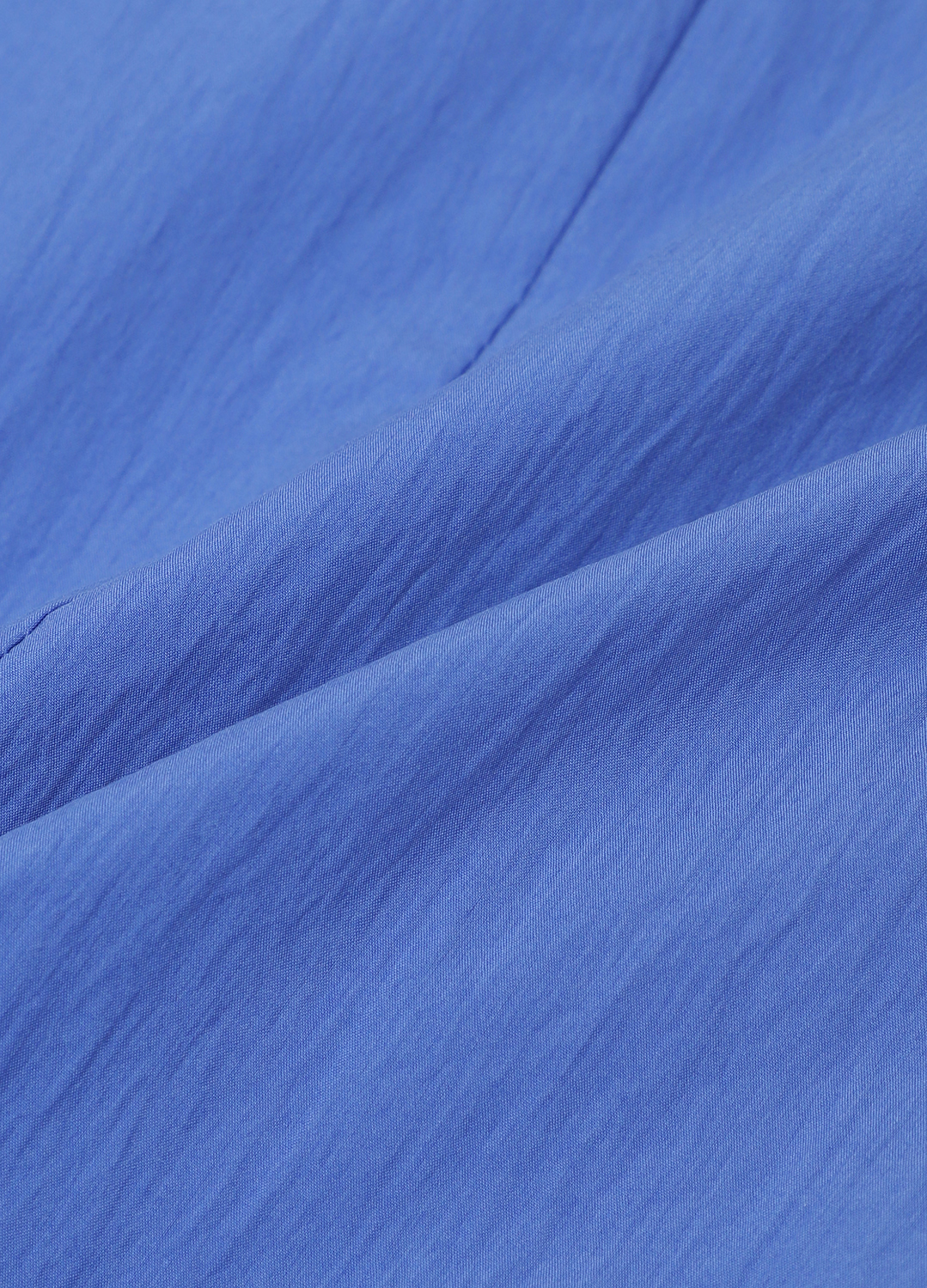 V넥 슬리브리스 크롭 블라우스_ROYAL BLUE_7