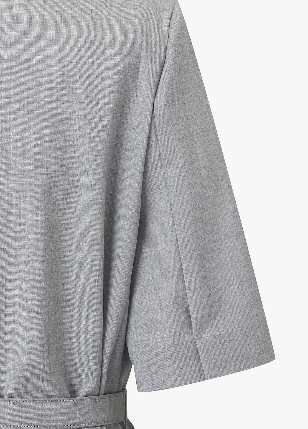 테일러드 벨티드 자켓_LIGHT GREY_6