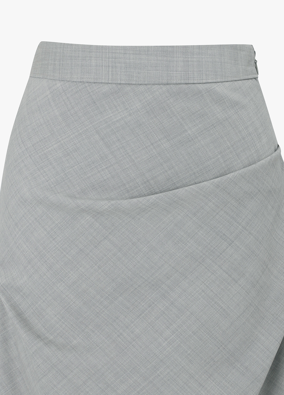 H라인 슬릿 스커트_LIGHT GREY_6