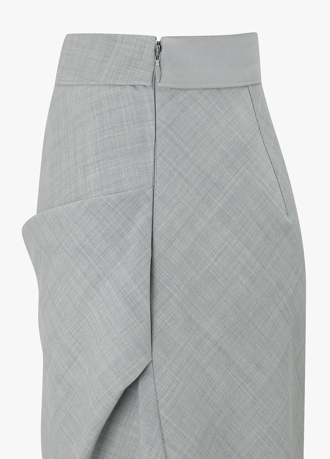 H라인 슬릿 스커트_LIGHT GREY_7