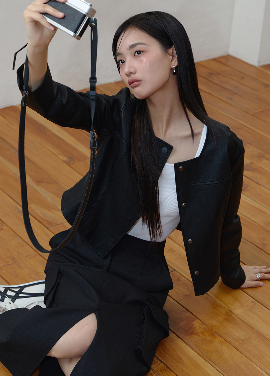 [시즌오프][잇미샤몰단독]스퀘어라인 니트탑_IVORY_22