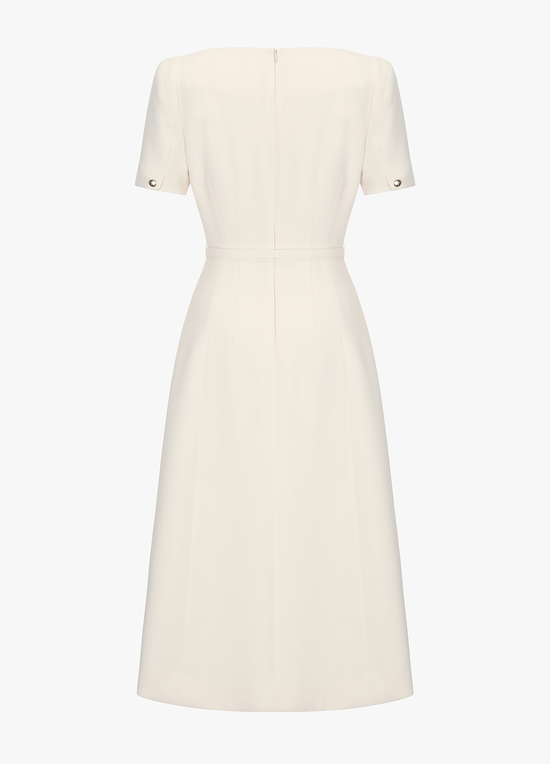 [5/16 순차배송][Exclusive]스퀘어넥 벨티드 원피스_LIGHT BEIGE_10