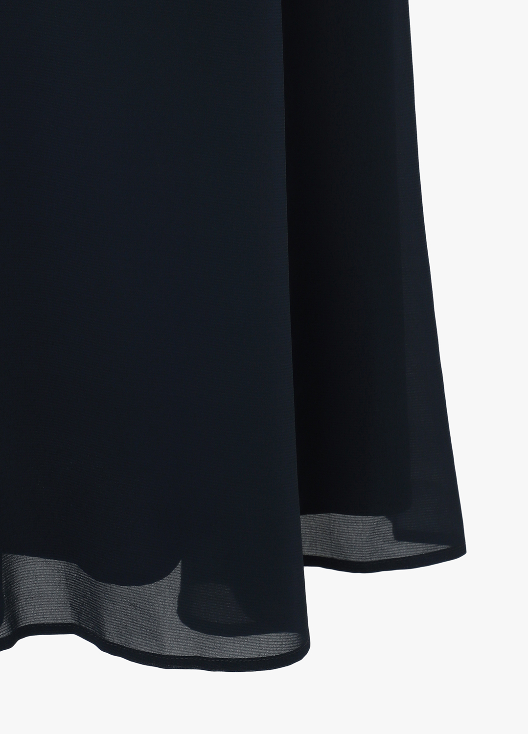 러플 카라 원피스_DARK NAVY_9
