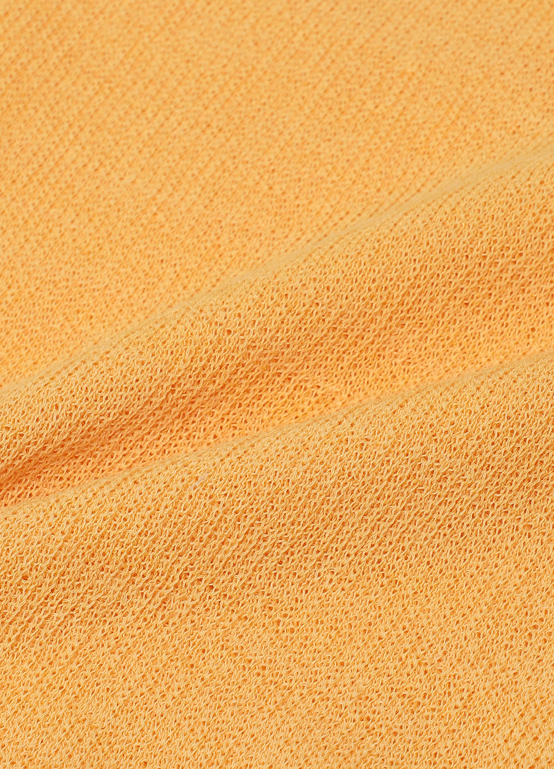 V넥 홀가먼트 니트 탑_ORANGE_7