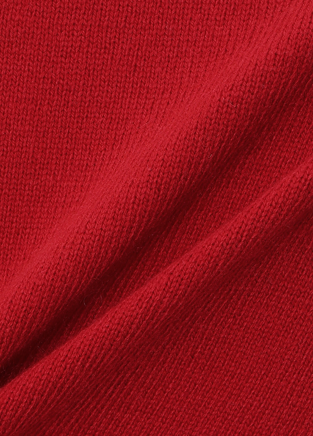 [EXCLUSIVE] 클래식 버튼 라운드 가디건_RED_15