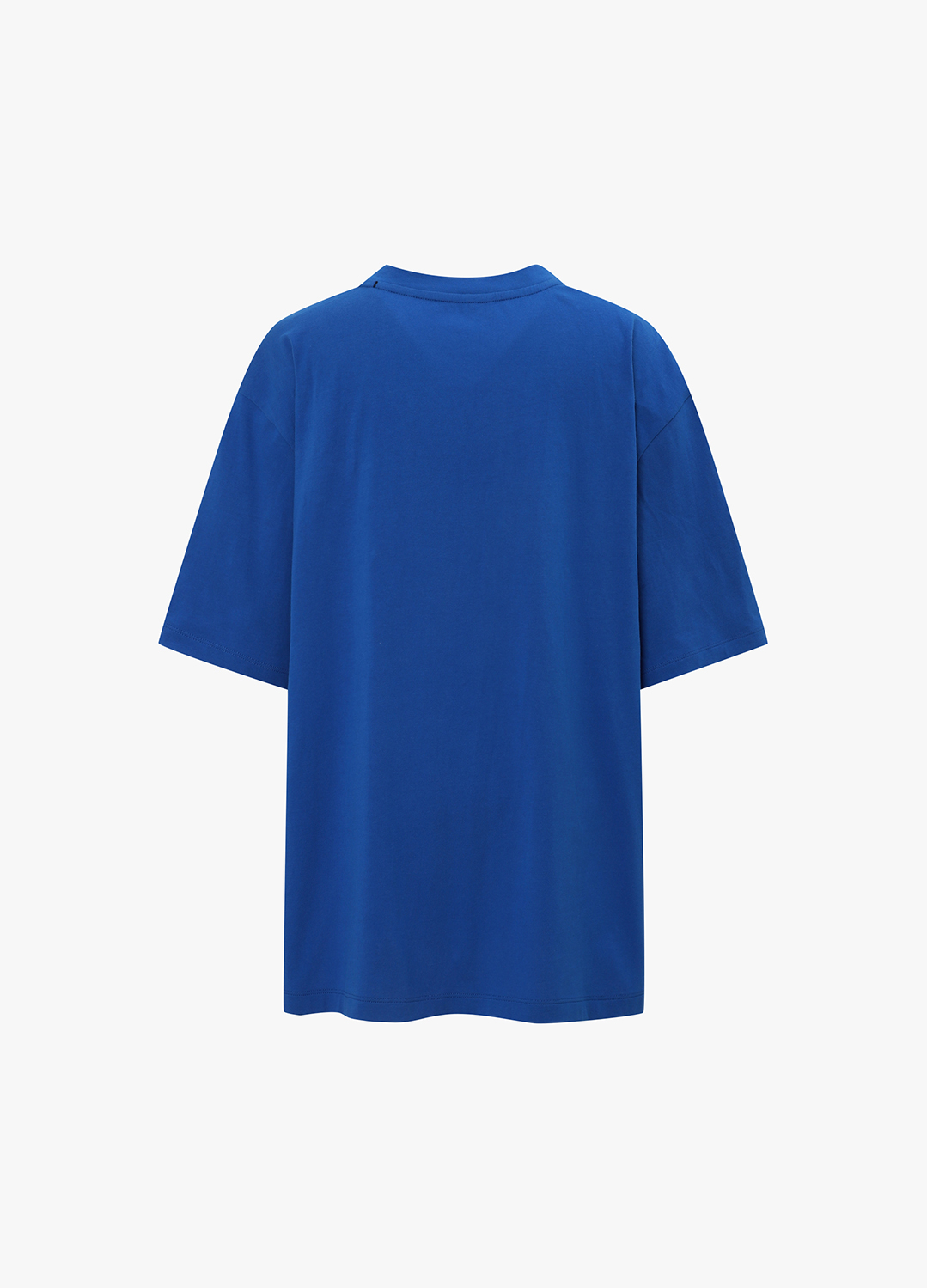 [5/14일 예약배송] 오버핏 레터링 티셔츠_ROYAL BLUE_6