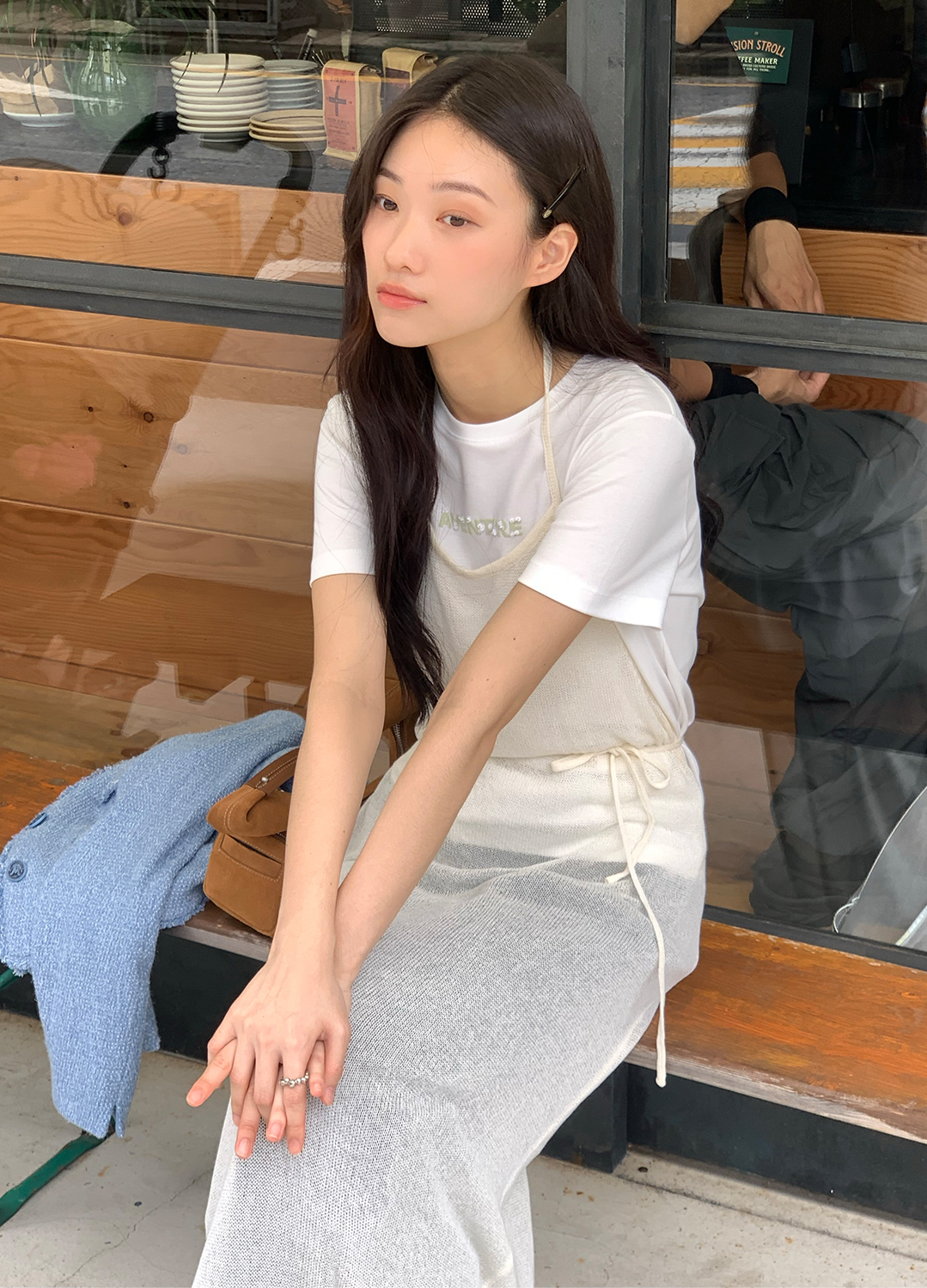 레이어드 니트 원피스_IVORY_8