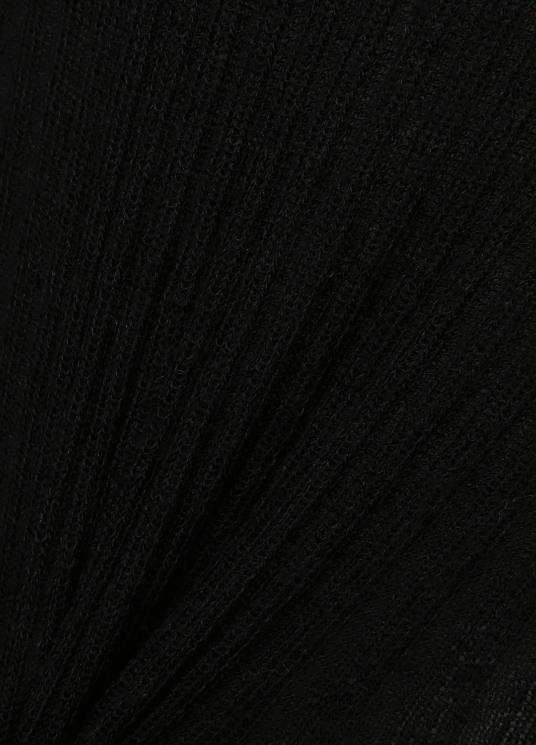 라운드넥 집업 가디건_BLACK_15
