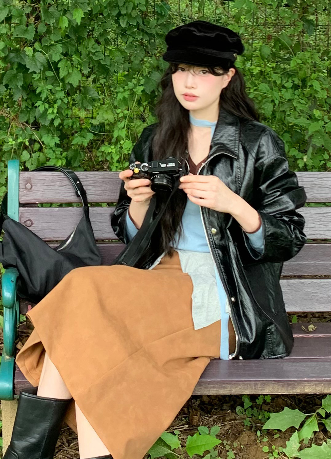 브이넥 레이어드 풀오버_SKY BLUE_8