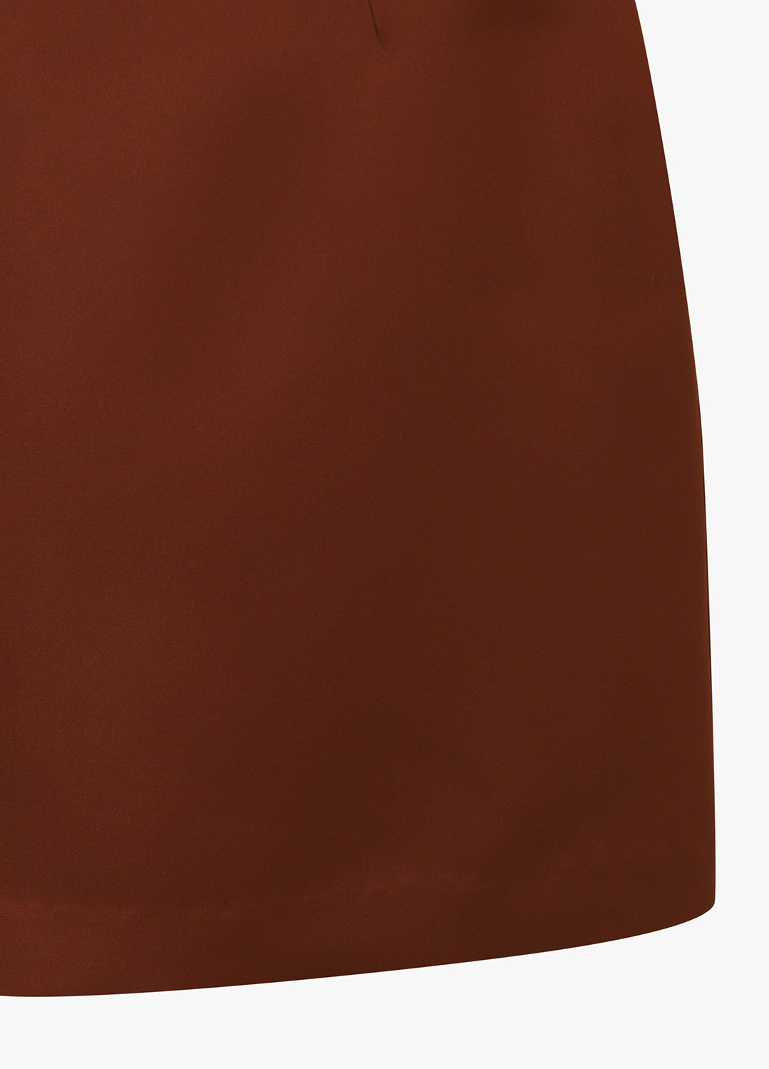 볼륨 미니 스커트_BROWN_15