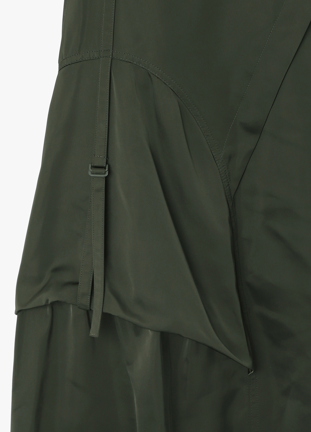 스트랩 셔링 스커트_KHAKI_13