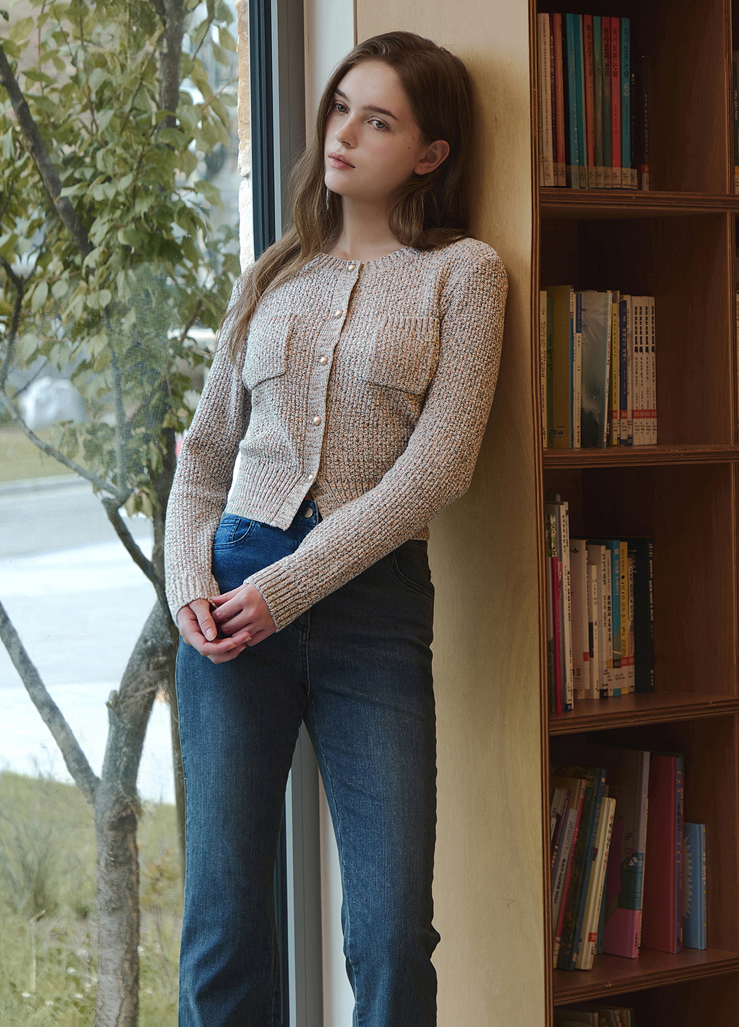 [Exclusive]세미 부츠컷 데님 팬츠_BLUE_12