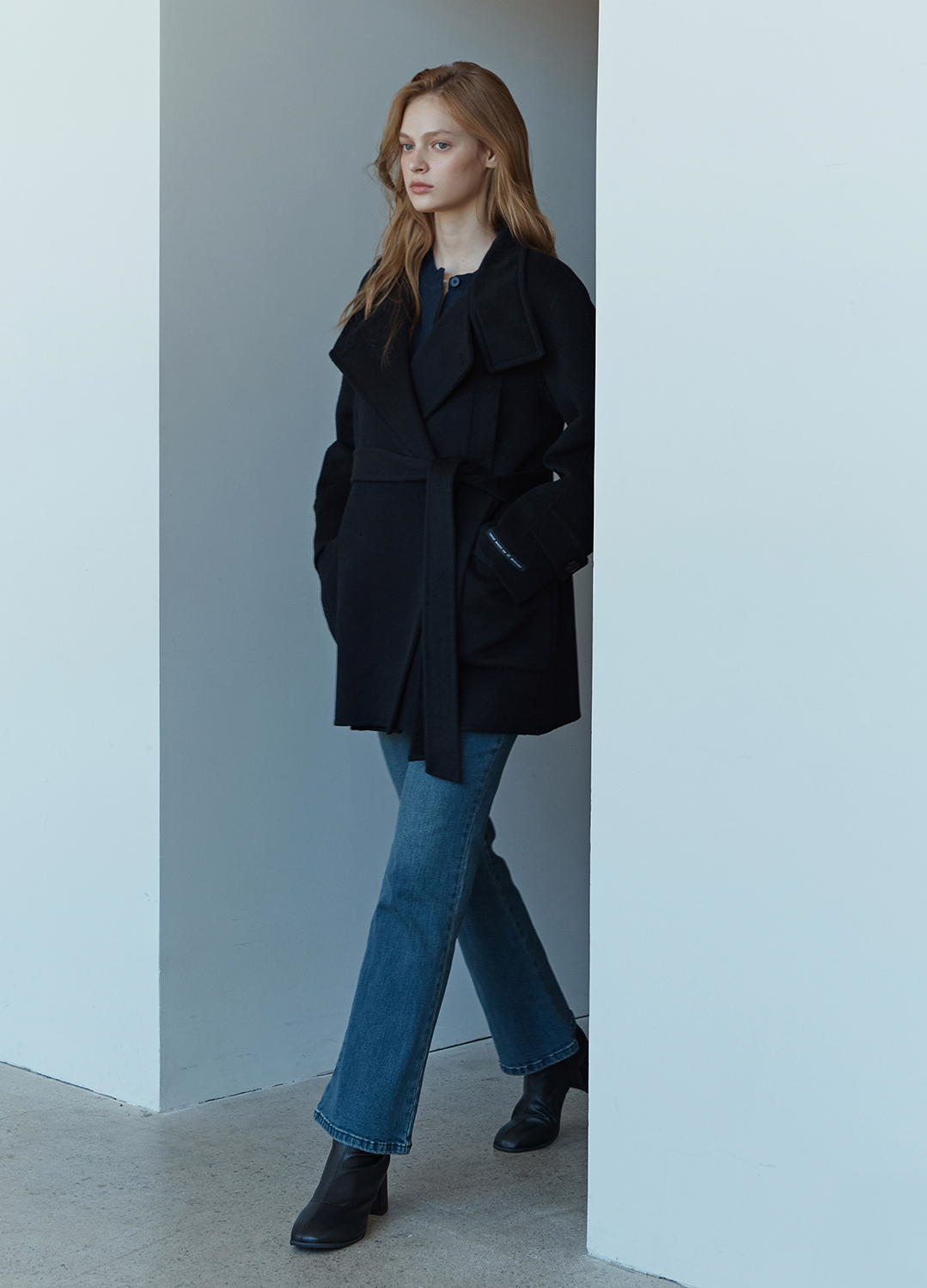 [Exclusive]세미 부츠컷 데님 팬츠_BLUE_8