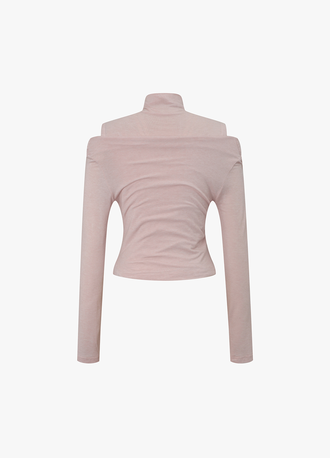 카울넥 레이어드 세트 티셔츠_LIGHT PINK_9