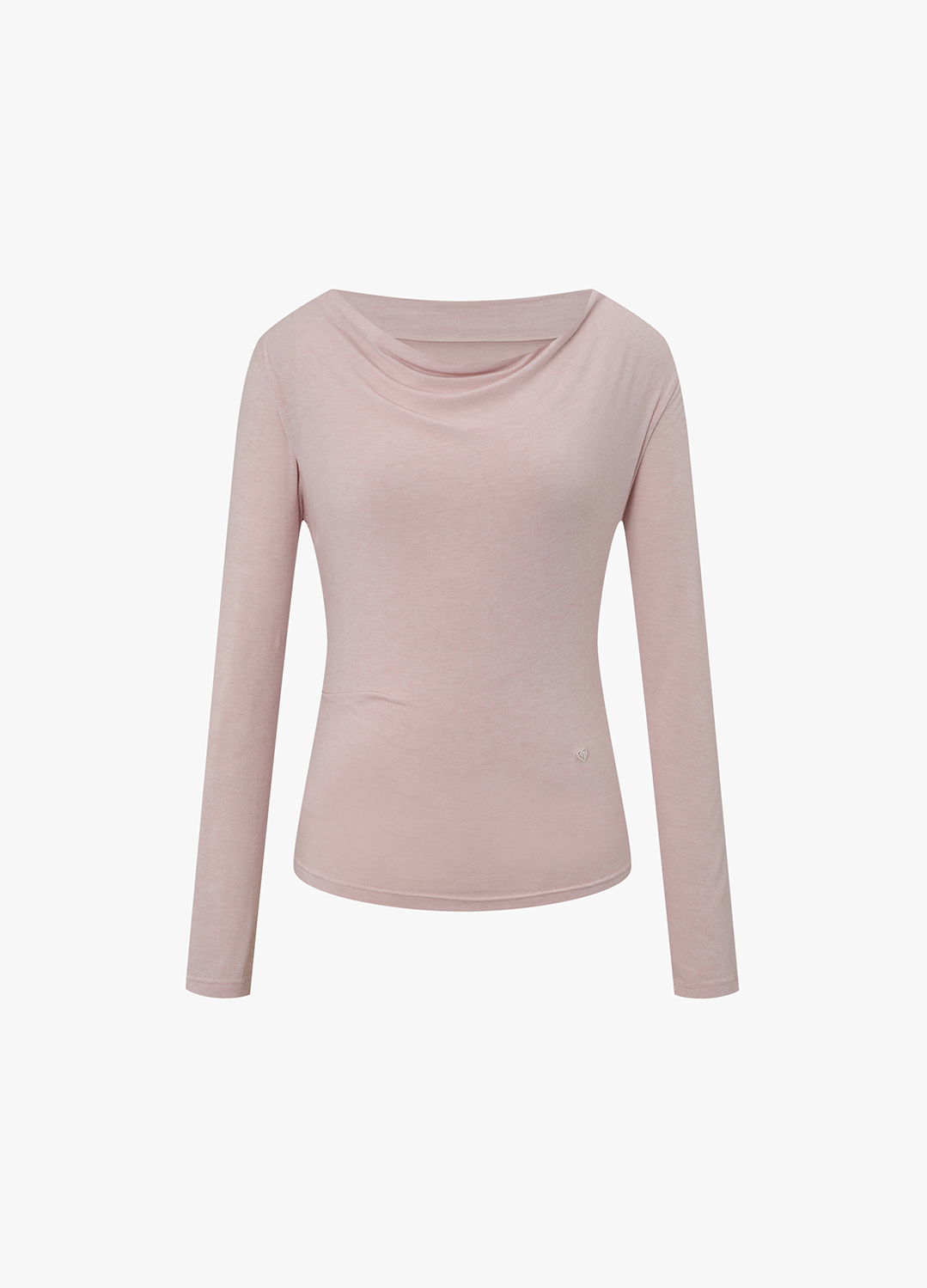 카울넥 레이어드 세트 티셔츠_LIGHT PINK_10