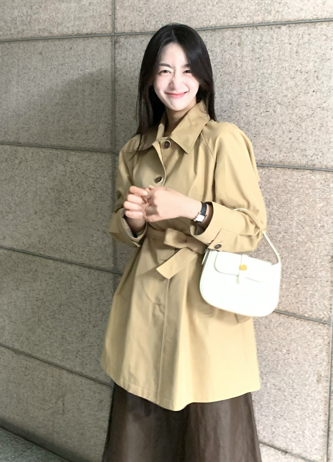 벨티드 레글런 하프 트렌치코트_BEIGE_13