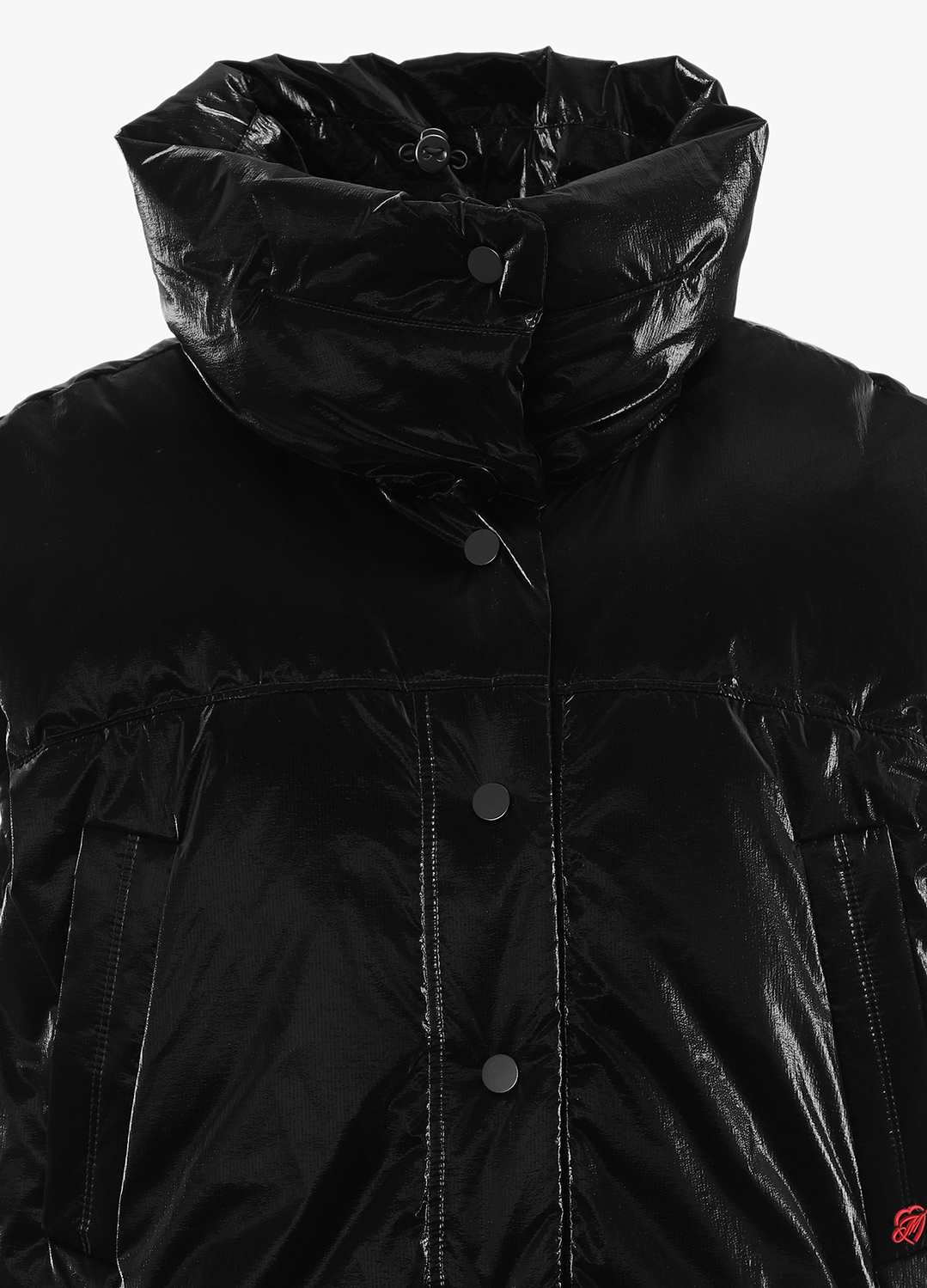 하이넥 구스다운 베스트 패딩_BLACK_14
