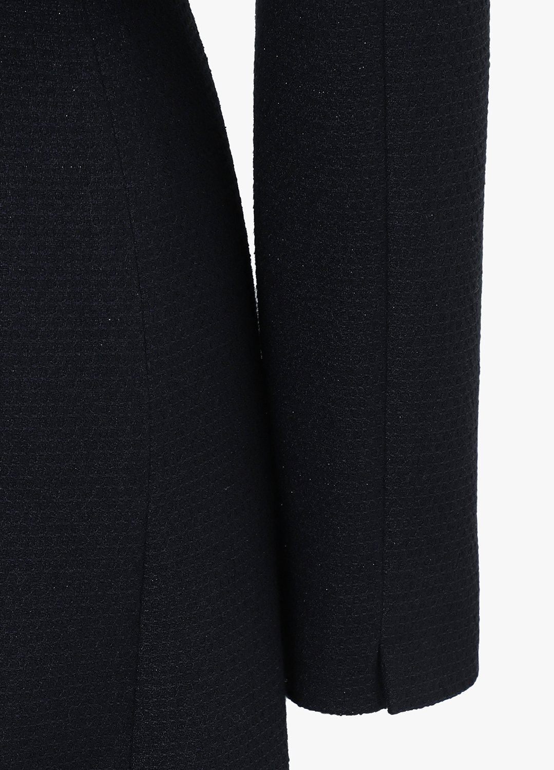 텍스처 블록 자켓 세트 원피스_DARK NAVY_19