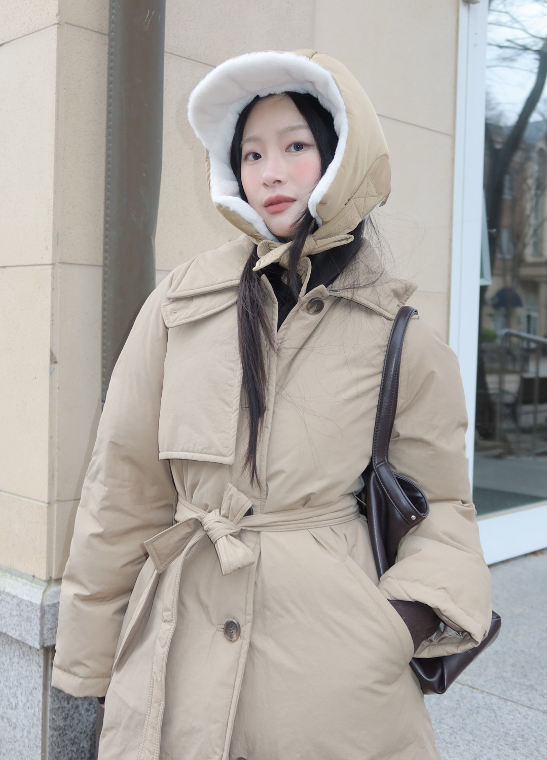 패딩 퍼 트루퍼햇_BEIGE_11