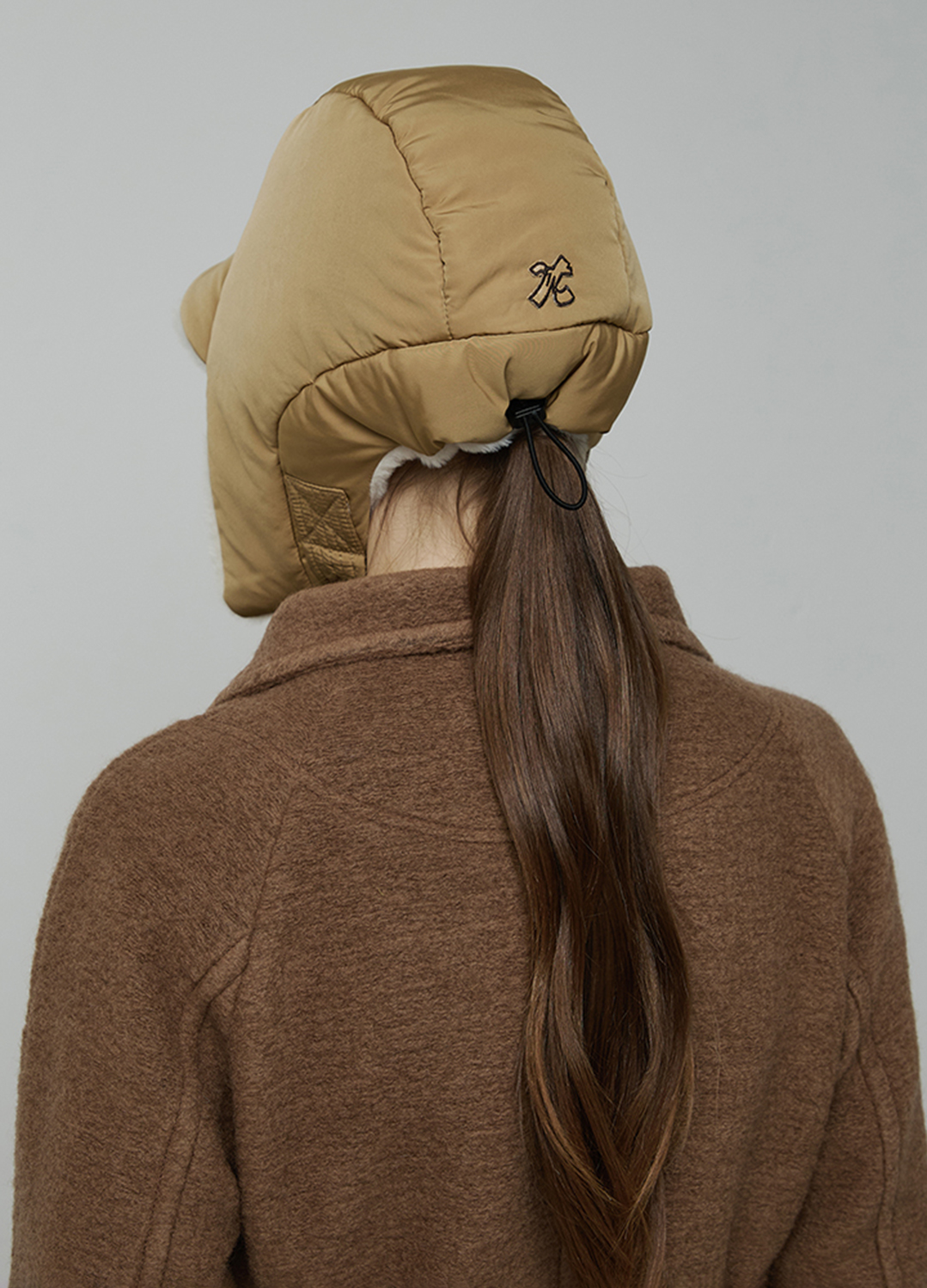 패딩 퍼 트루퍼햇_BEIGE_6